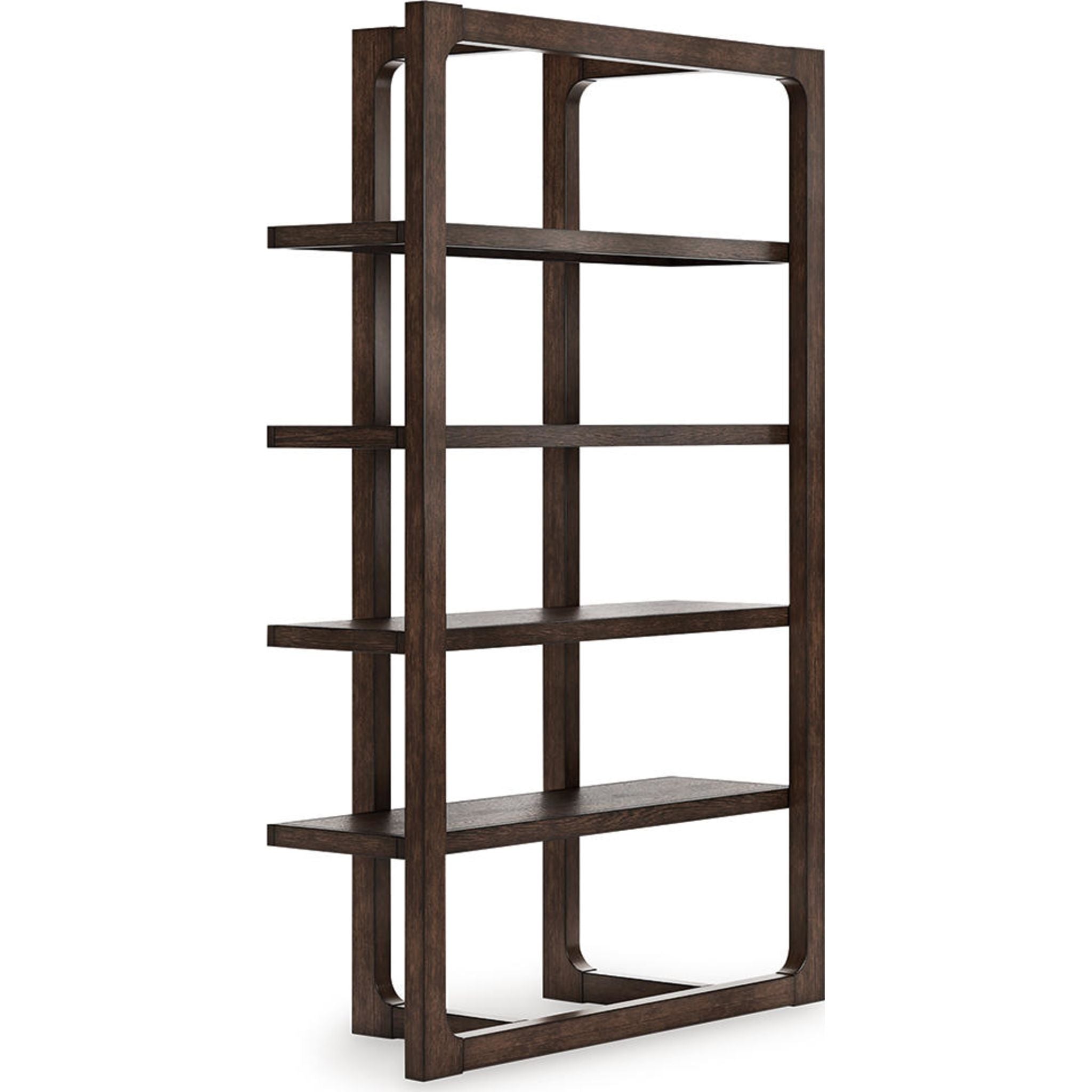 Breckington Bookcase - Dark Brown