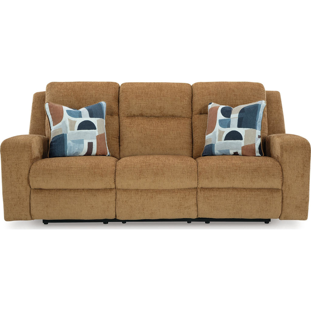 Kanlow Reclining Sofa - Honey
