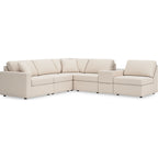 Modmax 6 Piece Modular Sectional with Storage Console