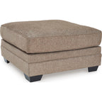 Cannonbrook Oversized Accent Ottoman - Nutmeg