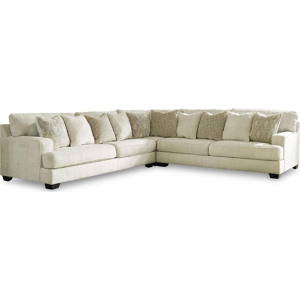Rawcliffe 5 Piece Sectional - Parchment