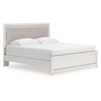 Zuraleus King Upholstered Bed - White