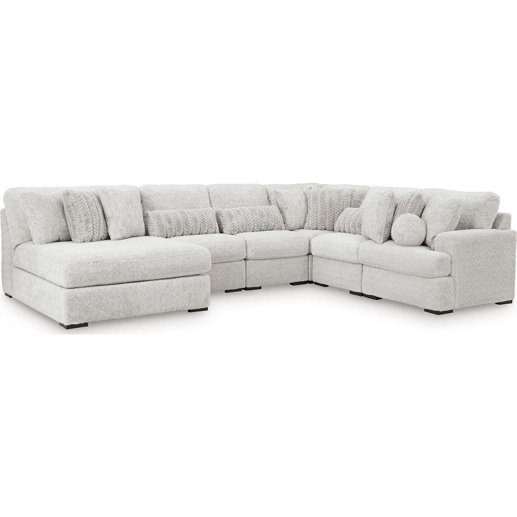 Cuddle Plush 6 Piece Modular Sectional with Chaise