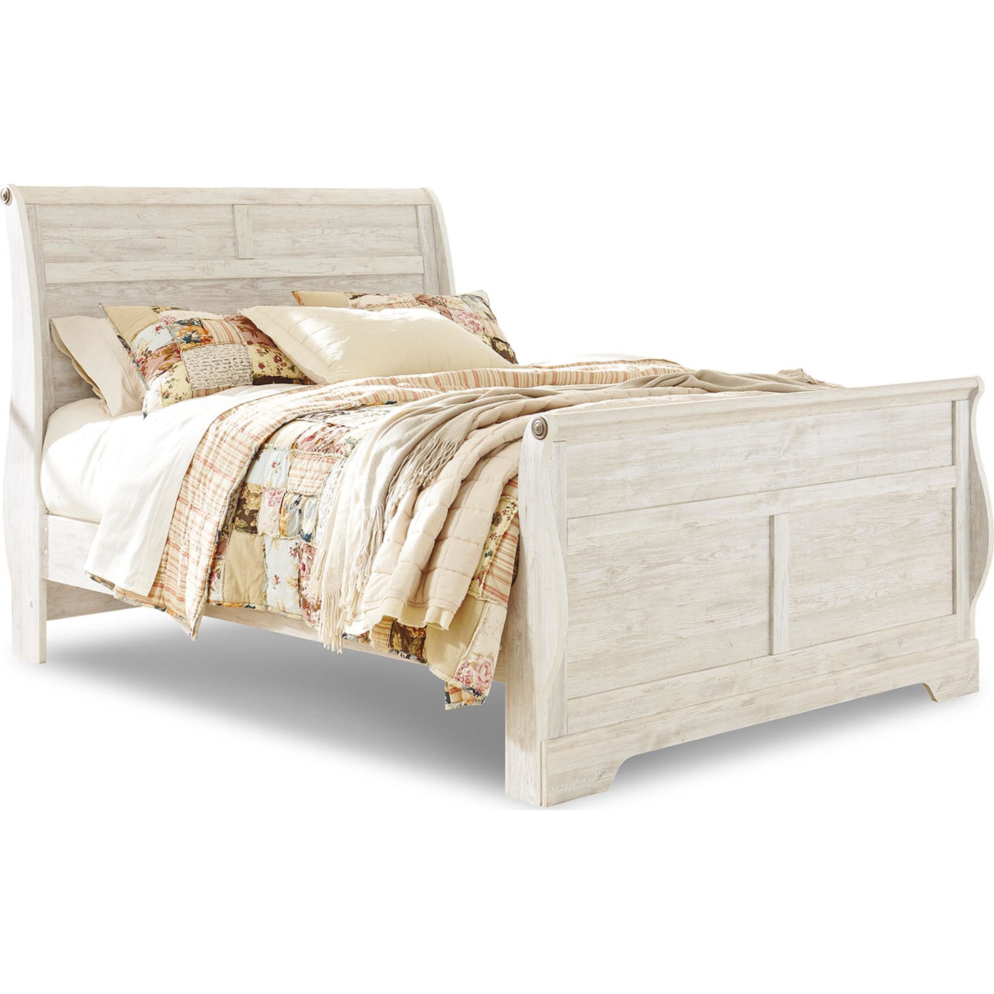 Willowton Queen Sleigh Bed