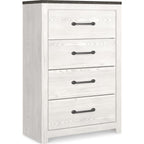 Gerridan Chest - White/Gray