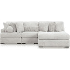 Cuddle Plush 3 Piece Modular Sectional with Chaise