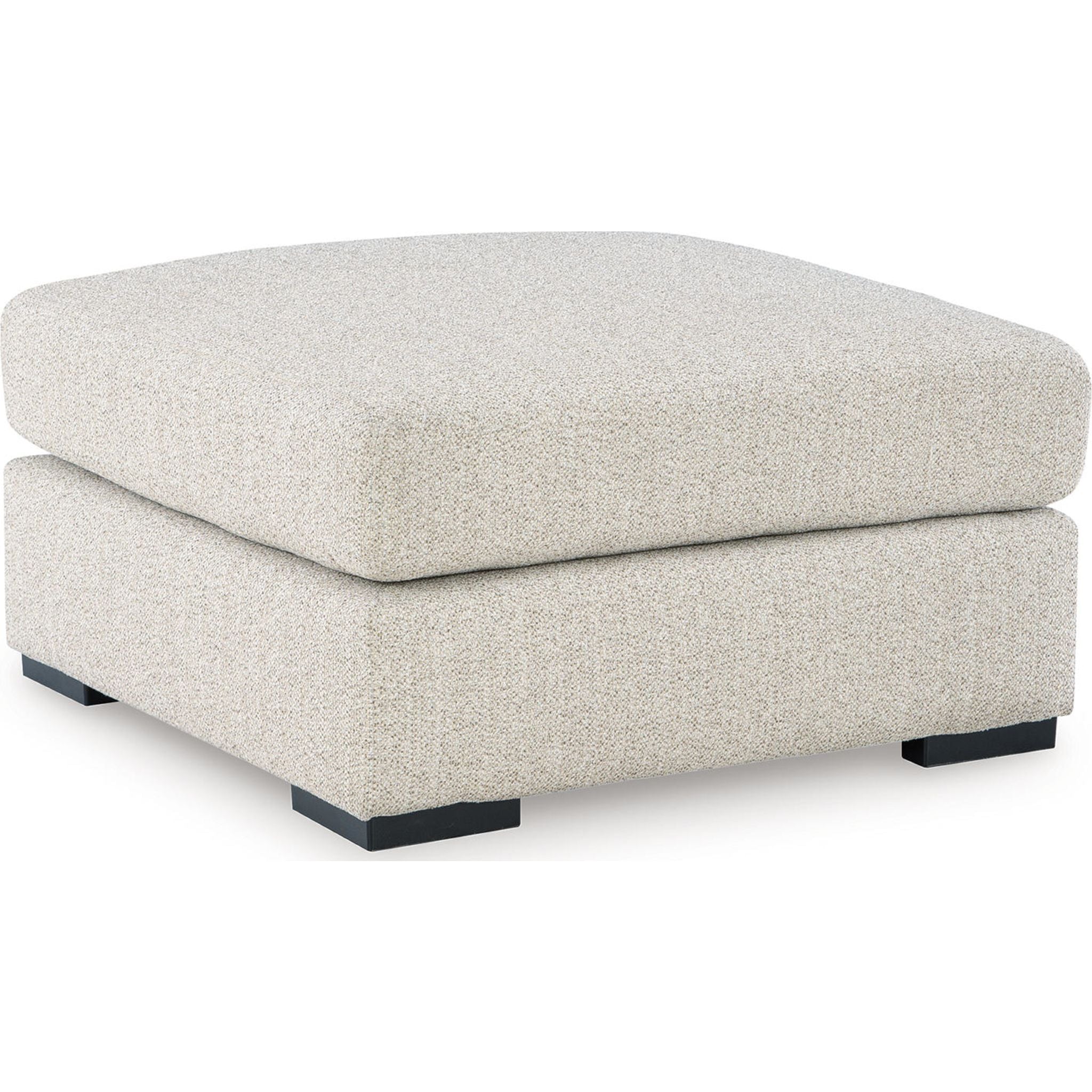 Laurelgrove Oversized Accent Ottoman - Pebble