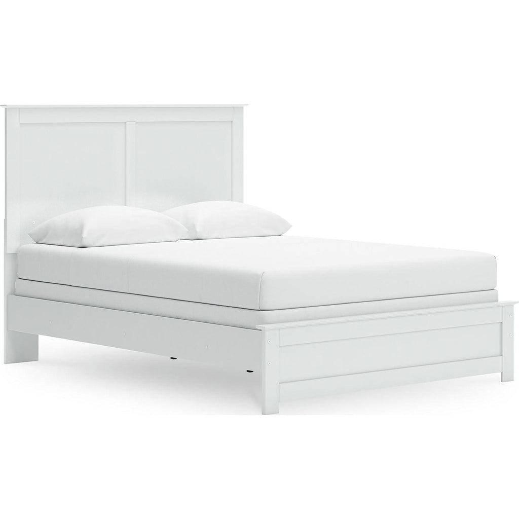 Bostwick Shoals Panel Bed - White