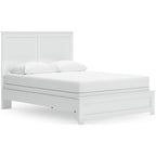 Bostwick Shoals Panel Bed - White