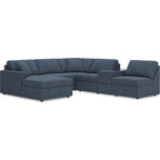 Modmax 6 Piece Modular Sectional with Chaise and Storage Console
