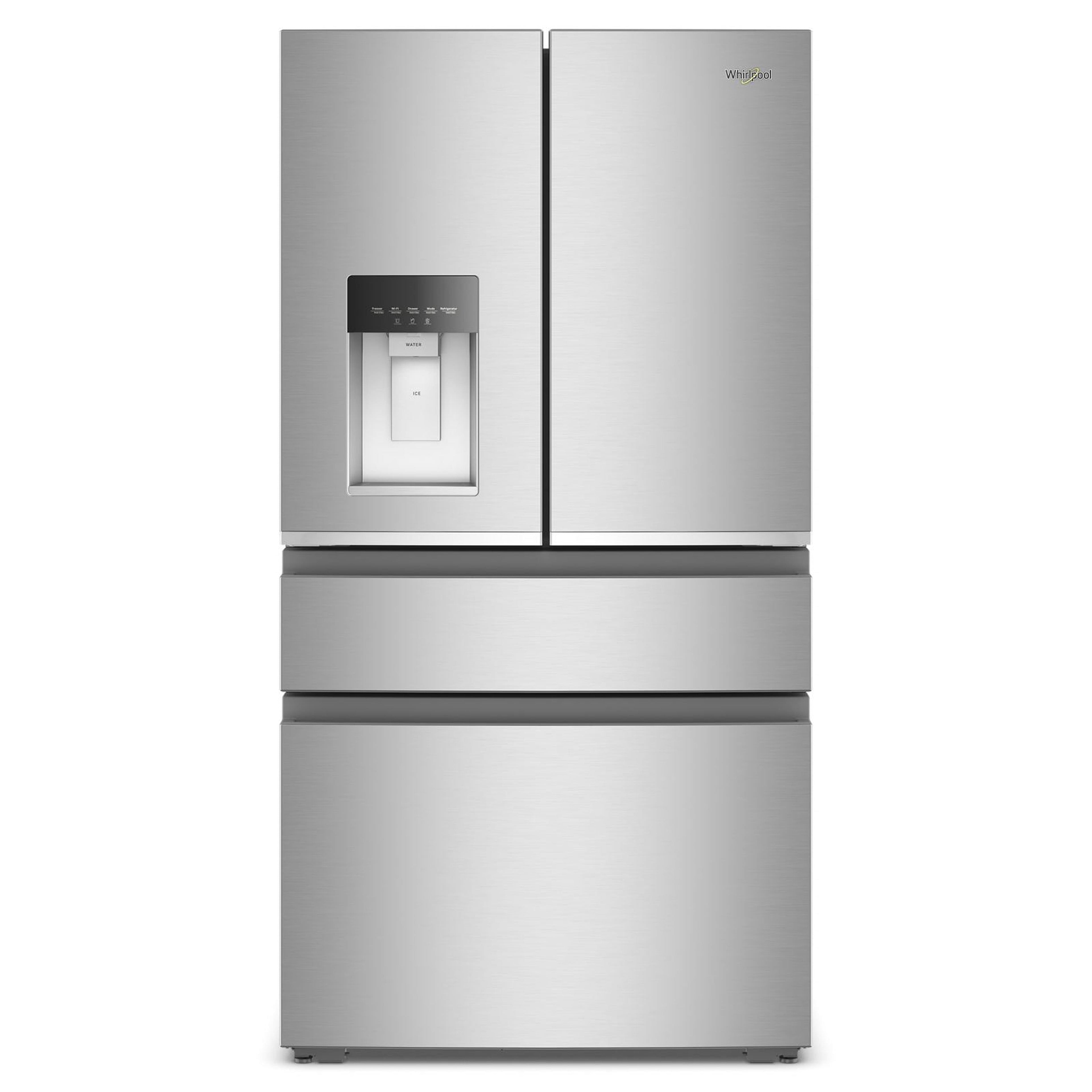 Whirlpool French Door Fridge (WRMC7036RZ) - Fingerprint-Resistant Stainless Finish