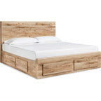 Hyanna Queen Storage Bed - Tan Brown