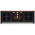 Wildenauer TV Stand - Brown/Black
