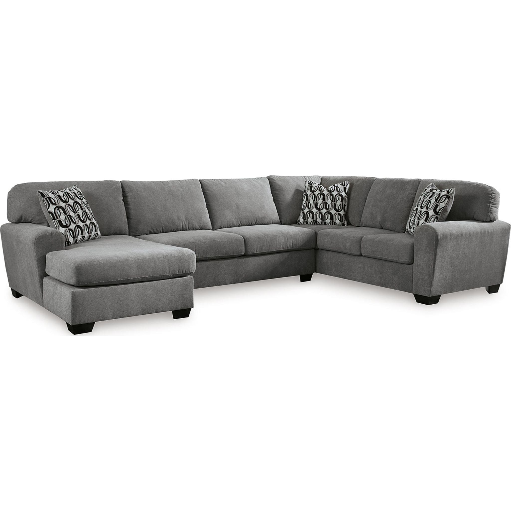 Birkdale Court 3 Piece Sectional with Chaise
