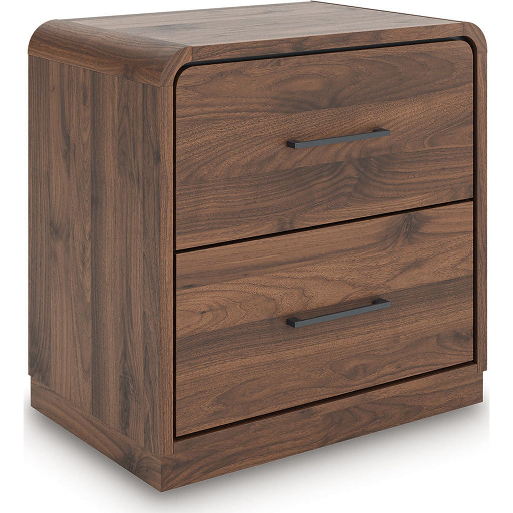 Fortlorn Nightstand - Walnut Brown