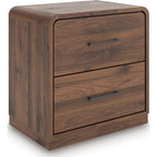 Fortlorn Nightstand - Walnut Brown