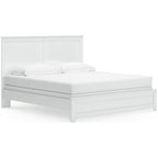Bostwick Shoals Panel Bed - White
