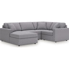 Modmax 5 Piece Modular Sectional with Chaise