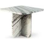 Baretton Accent Table - Black/White/Taupe
