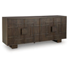 Cato Accent Cabinet - Dark Brown