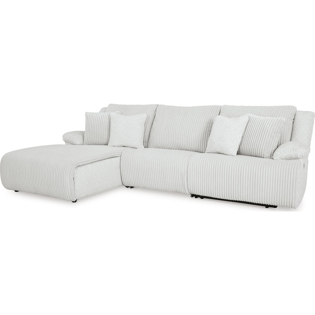 Top Tier 3 Piece Reclining Sectional with Chaise