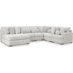Cuddle Plush 6 Piece Modular Sectional with Chaise