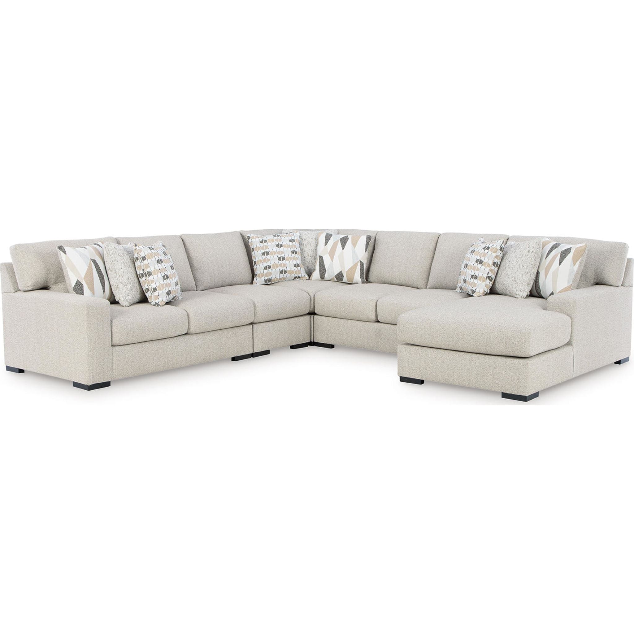 Laurelgrove 5 Piece Sectional with Chaise