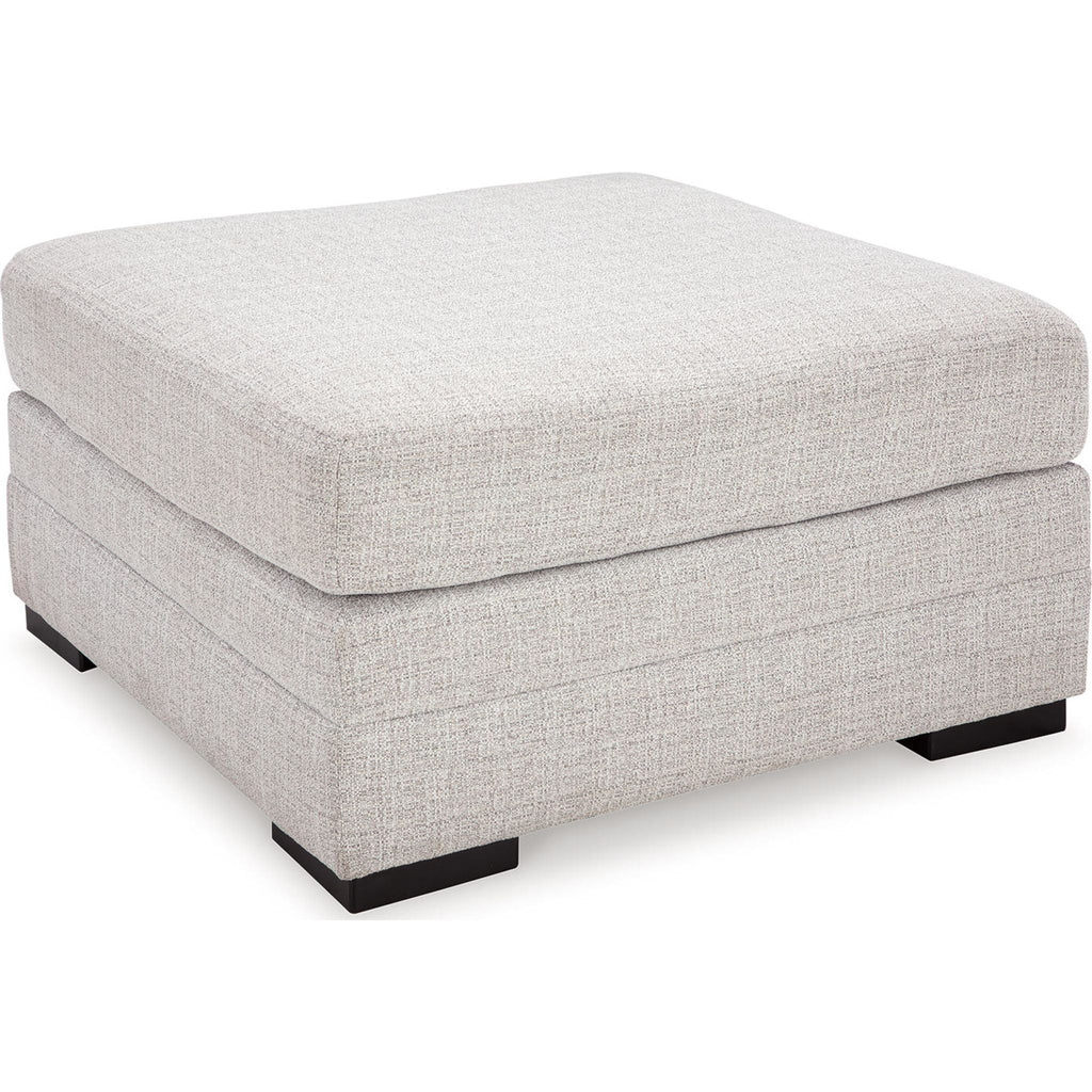 Koralynn Oversized Accent Ottoman - Stone