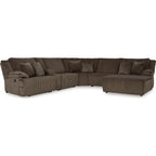 Top Tier 6 Piece Reclining Sectional with Chaise