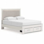 Zuraleus Queen Storage Bed - White