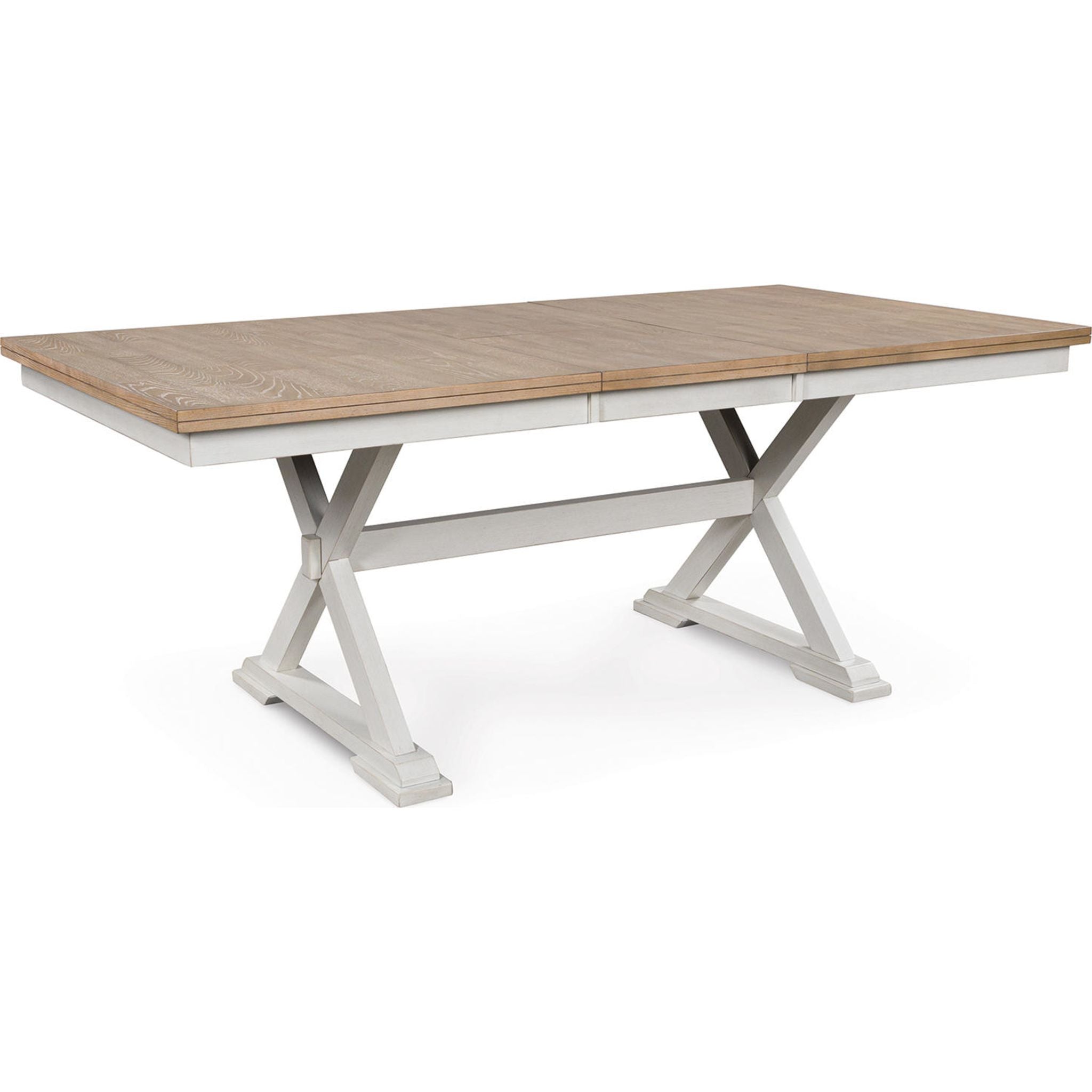 Purlaney Dining Extension Table - Antique White/Natural - (PCD627-35)