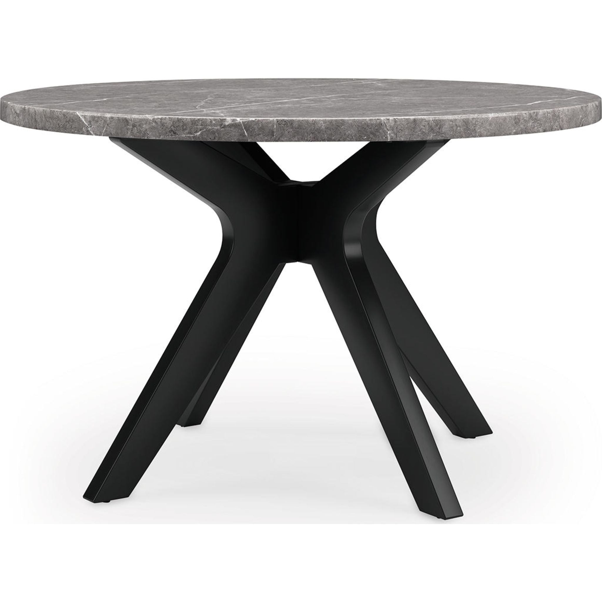 Glinari Dining Table - Taupe/Black - (D476-15)