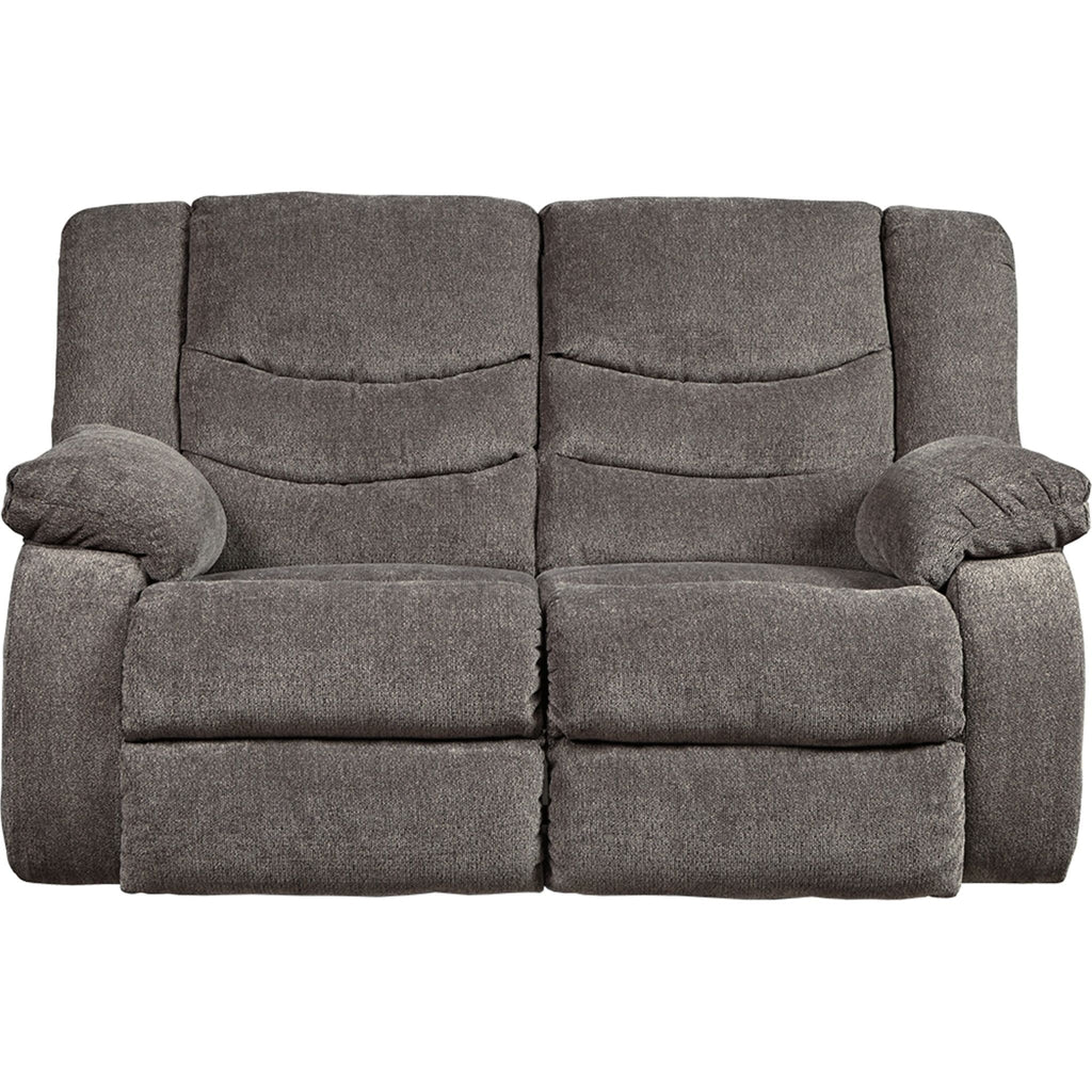 Tulen Reclining Loveseat - Gray