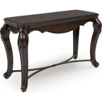 Maylee Sofa Table - Dark Brown
