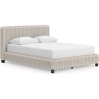 Zuraleus Queen Upholstered Bed - White