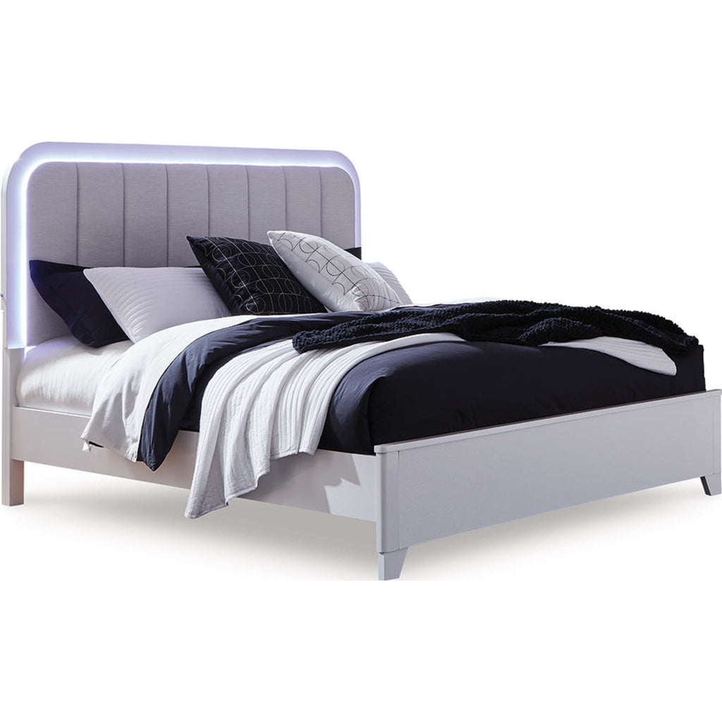 Jarlee Queen Panel Bed - White