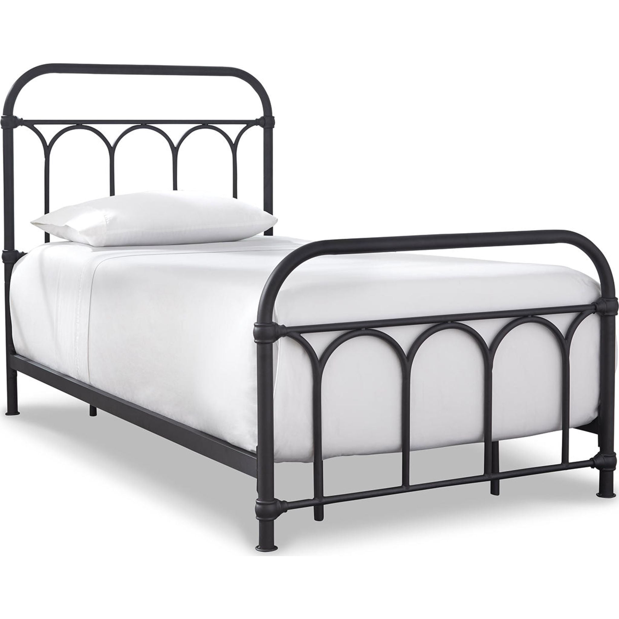 Nashburg Metal Bed - Black