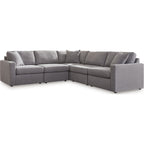 Modmax 5 Piece Modular Sectional