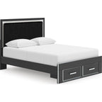 Zuraleus Queen Storage Bed - Black