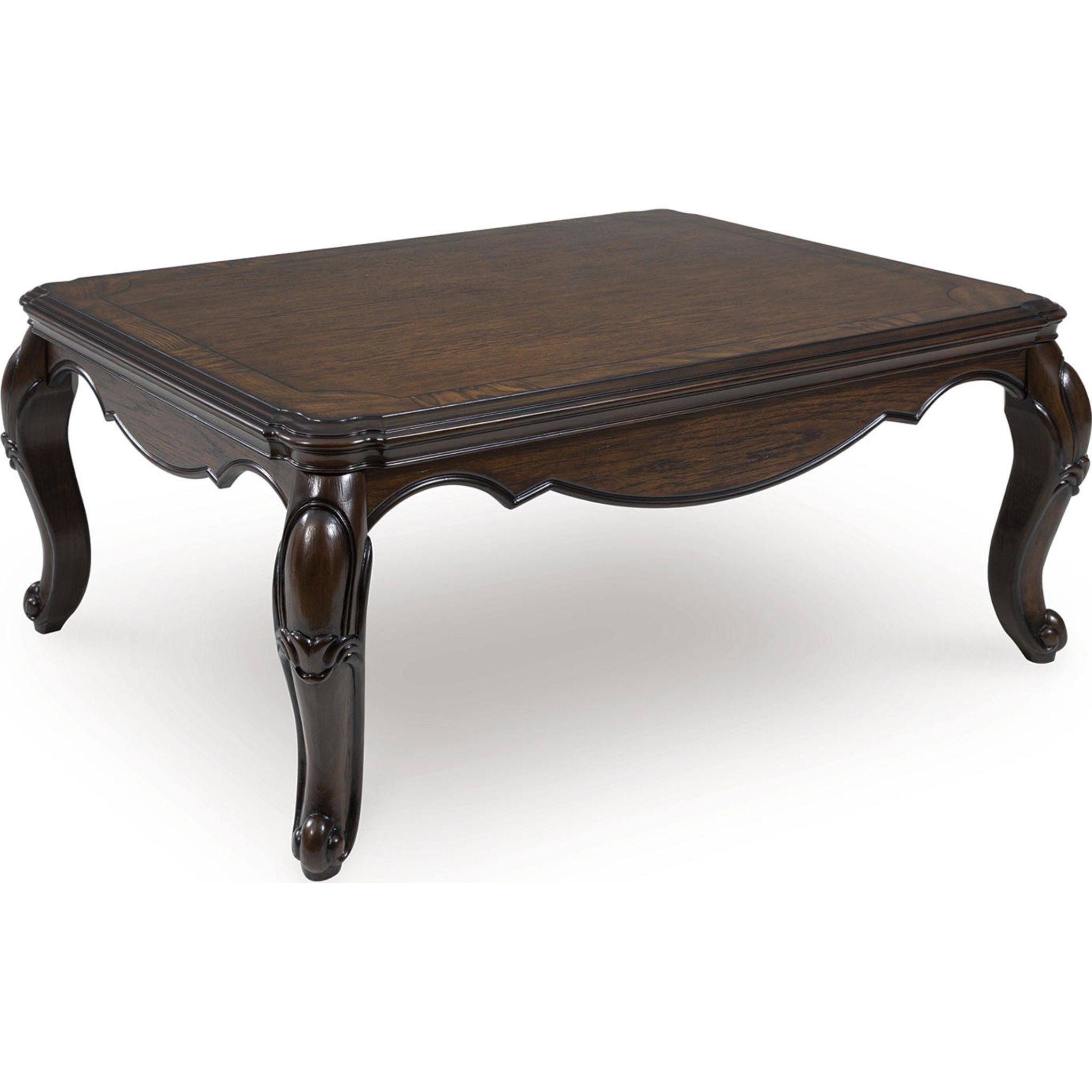 Maylee Coffee Table - Dark Brown