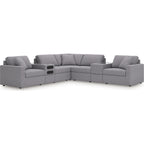 Modmax 7 Piece Sectional with Audio System