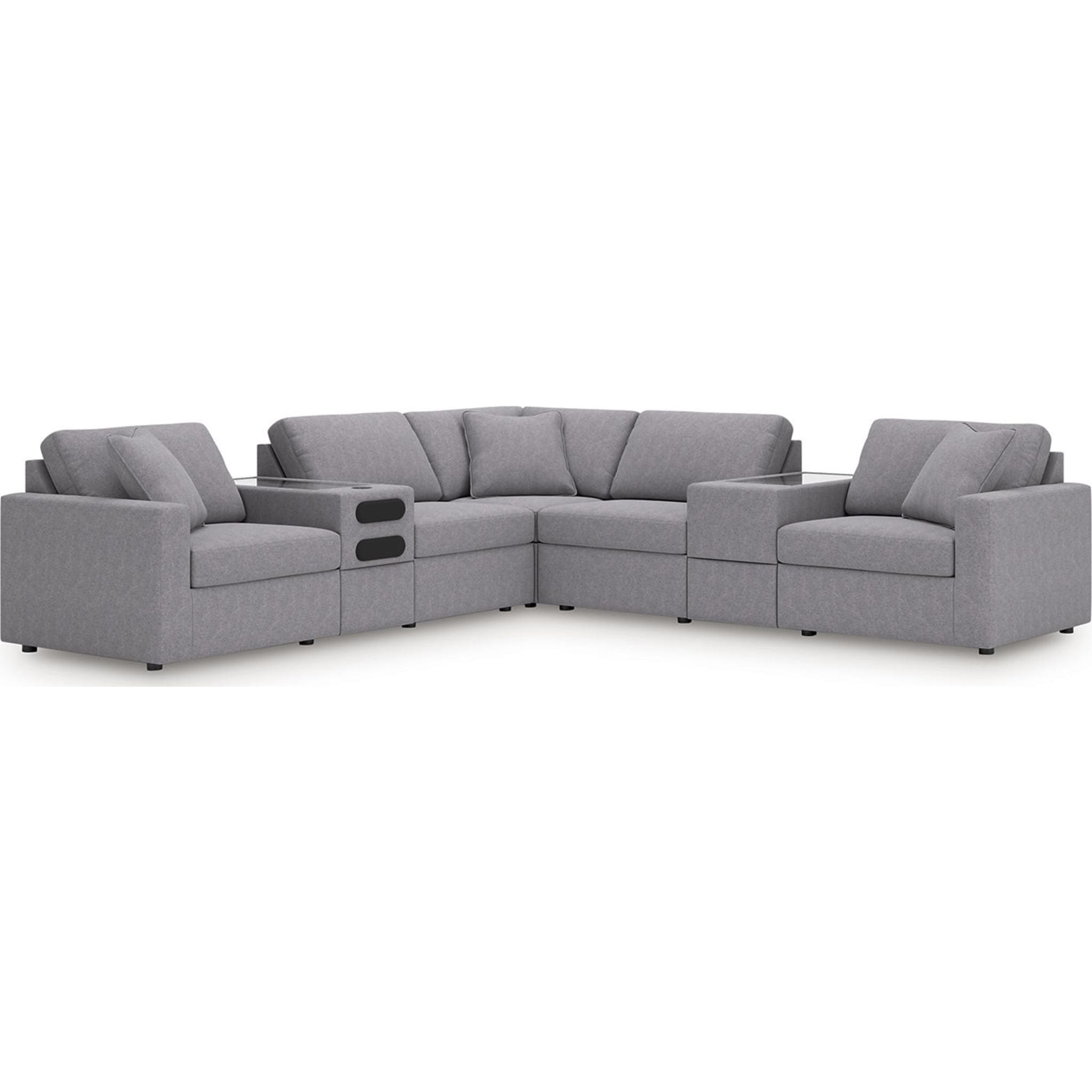 Modmax 7 Piece Sectional with Audio System