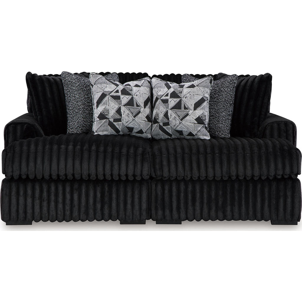 Midnight-Madness Super Chaise - Onyx