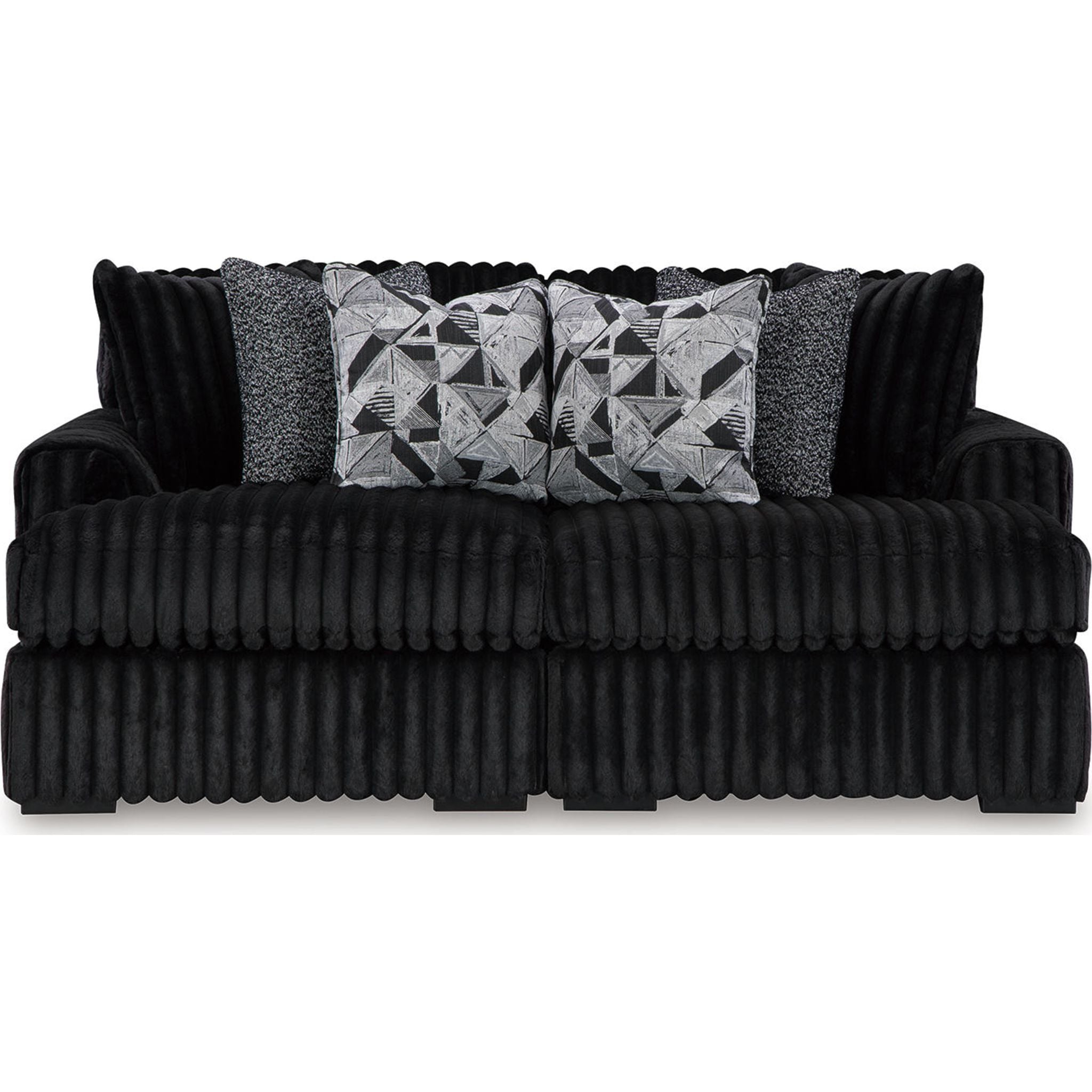 Midnight-Madness Super Chaise - Onyx