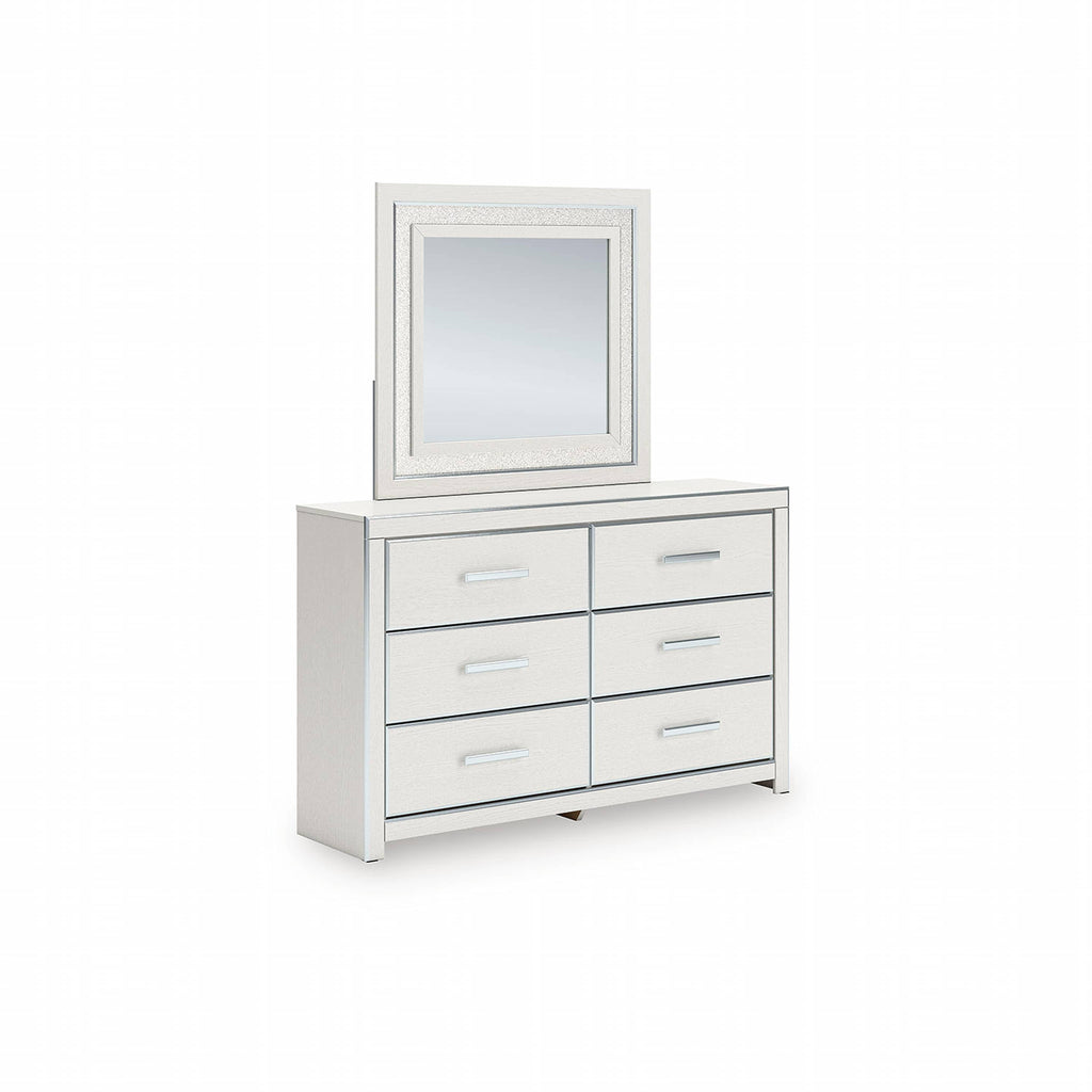 Zuraleus Dresser and Mirror - White
