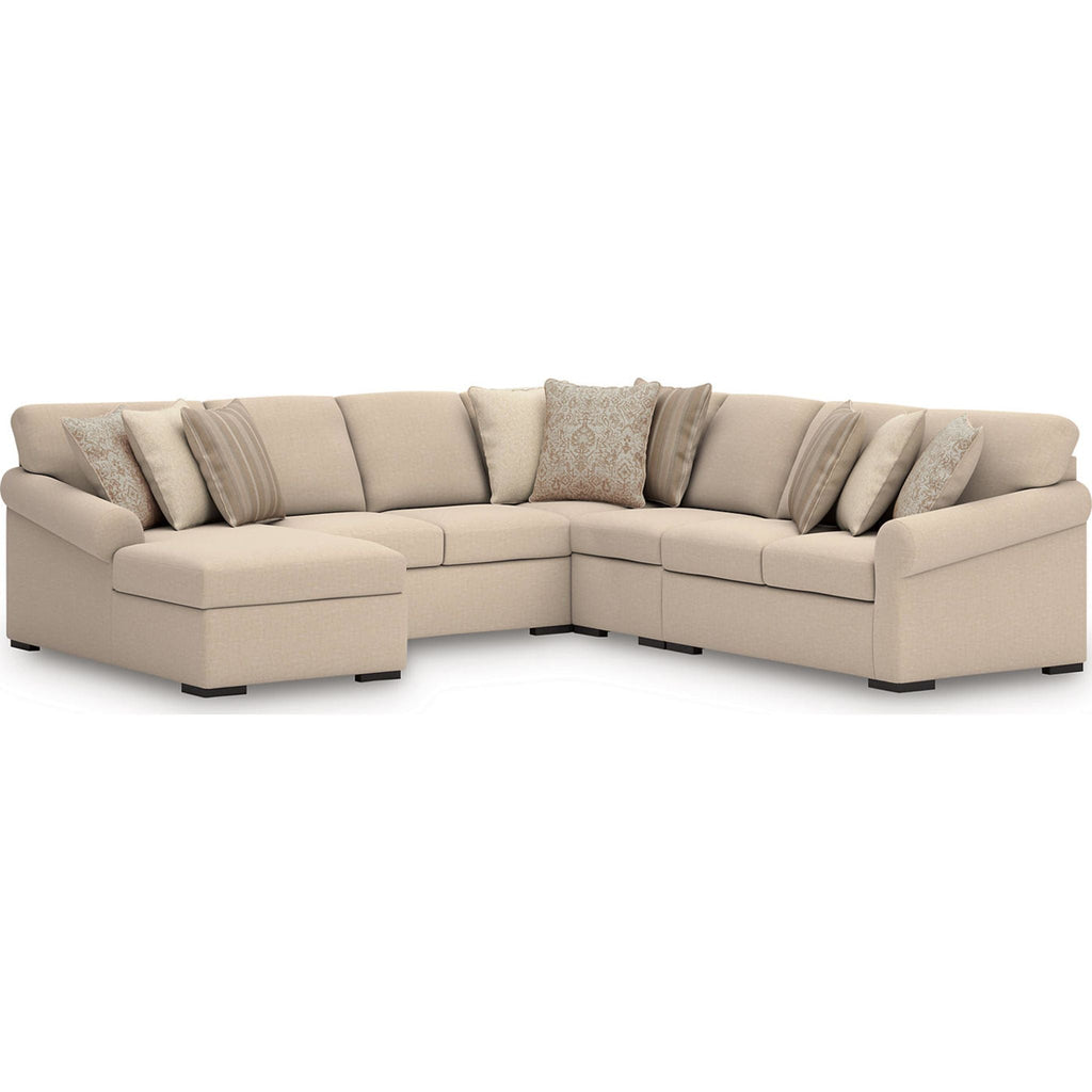 LadyMae 5 Piece Sectional with Chaise
