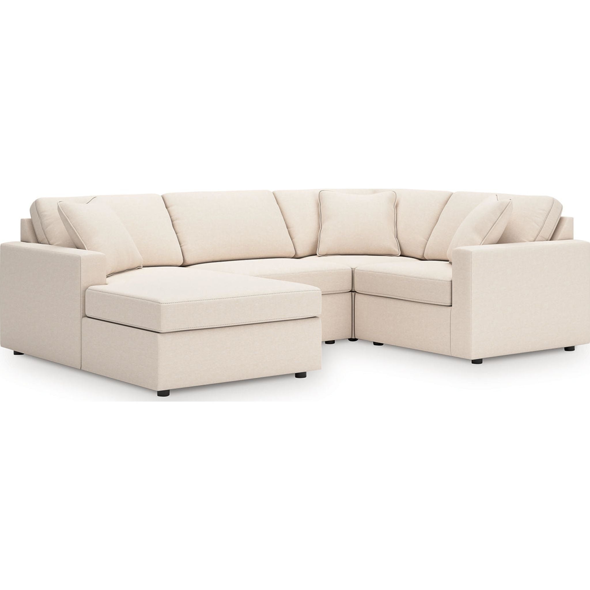 Modmax 5 Piece Modular Sectional with Chaise