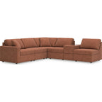 Modmax 6 Piece Modular Sectional with Storage Console