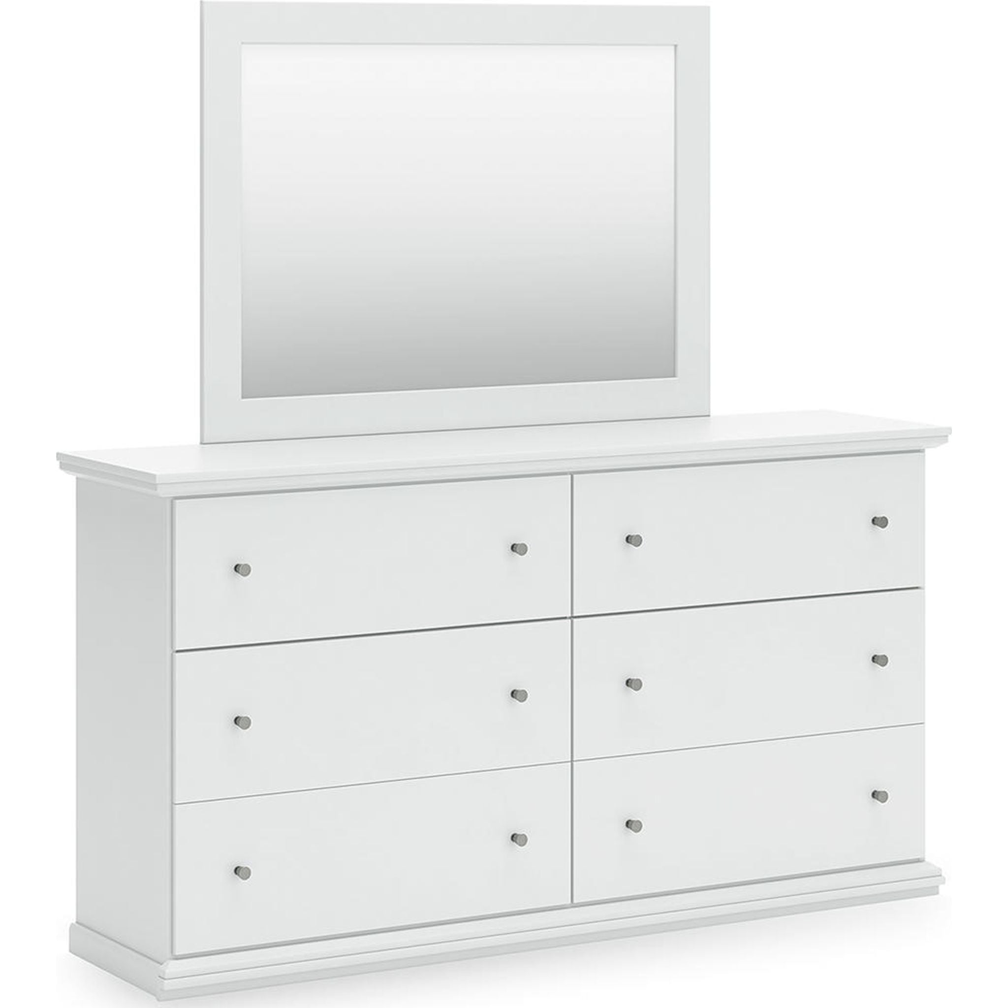 Bostwick Shoals Dresser and Mirror - White