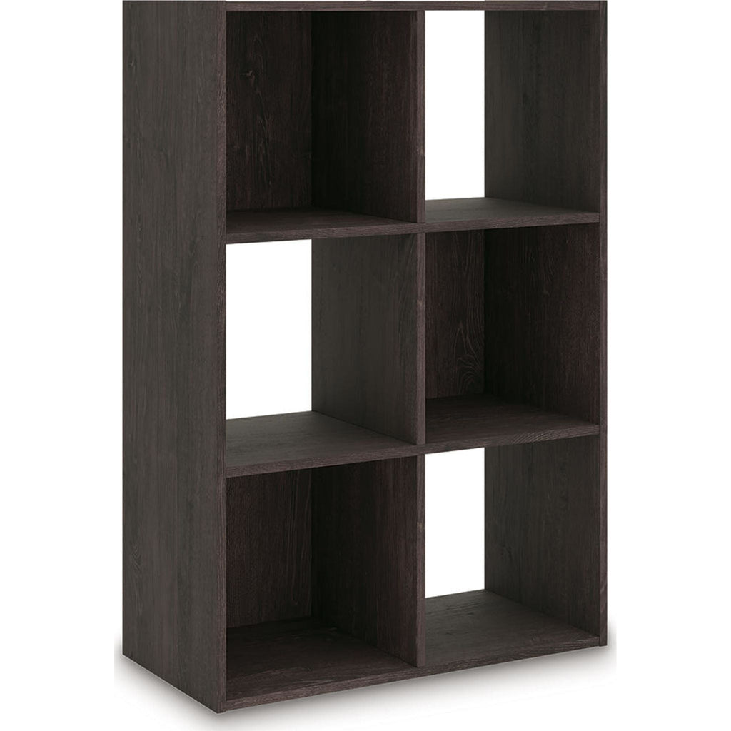 Piperton Bookcase - Charcoal